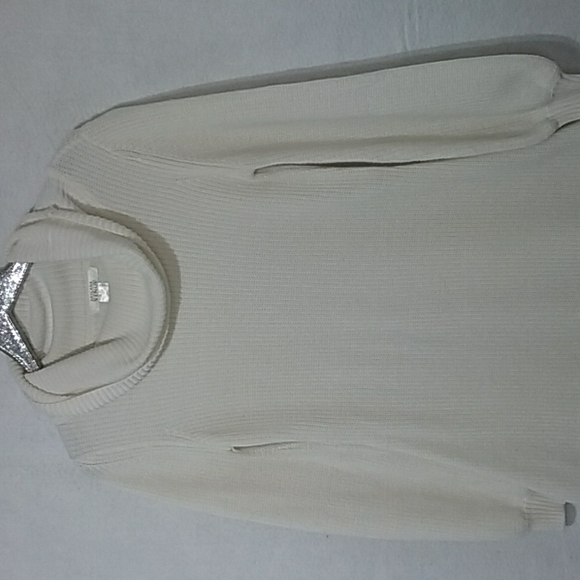 Lascana Venus women's sweater dress size med open knit slightly sheer - Picture 2 of 8